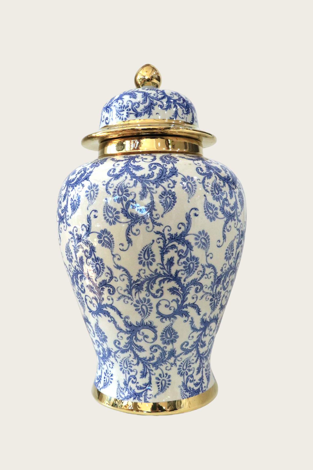 Blue and White Porcelain Ginger Jars