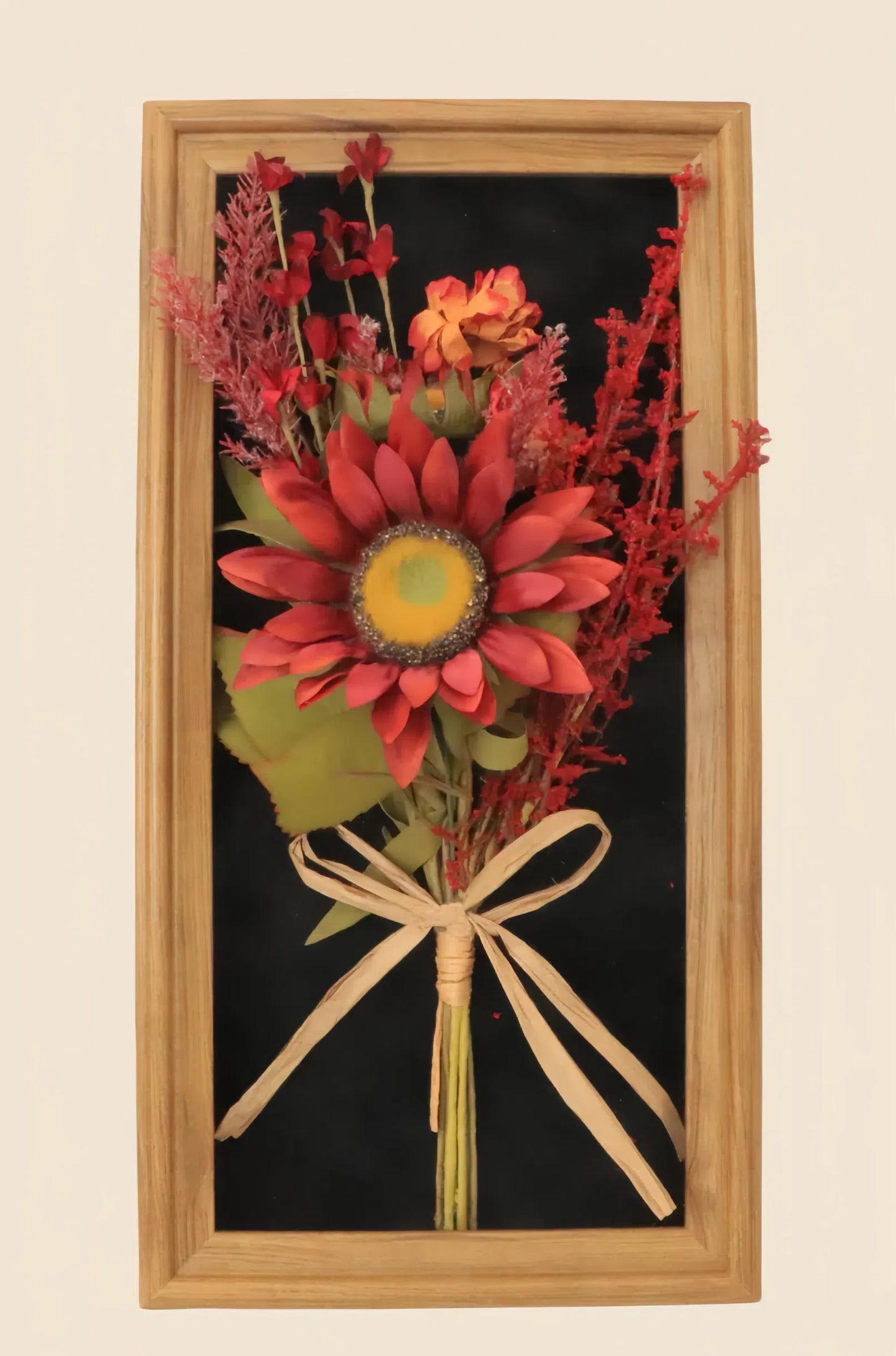 Handcrafted Rustic Floral Wall Art