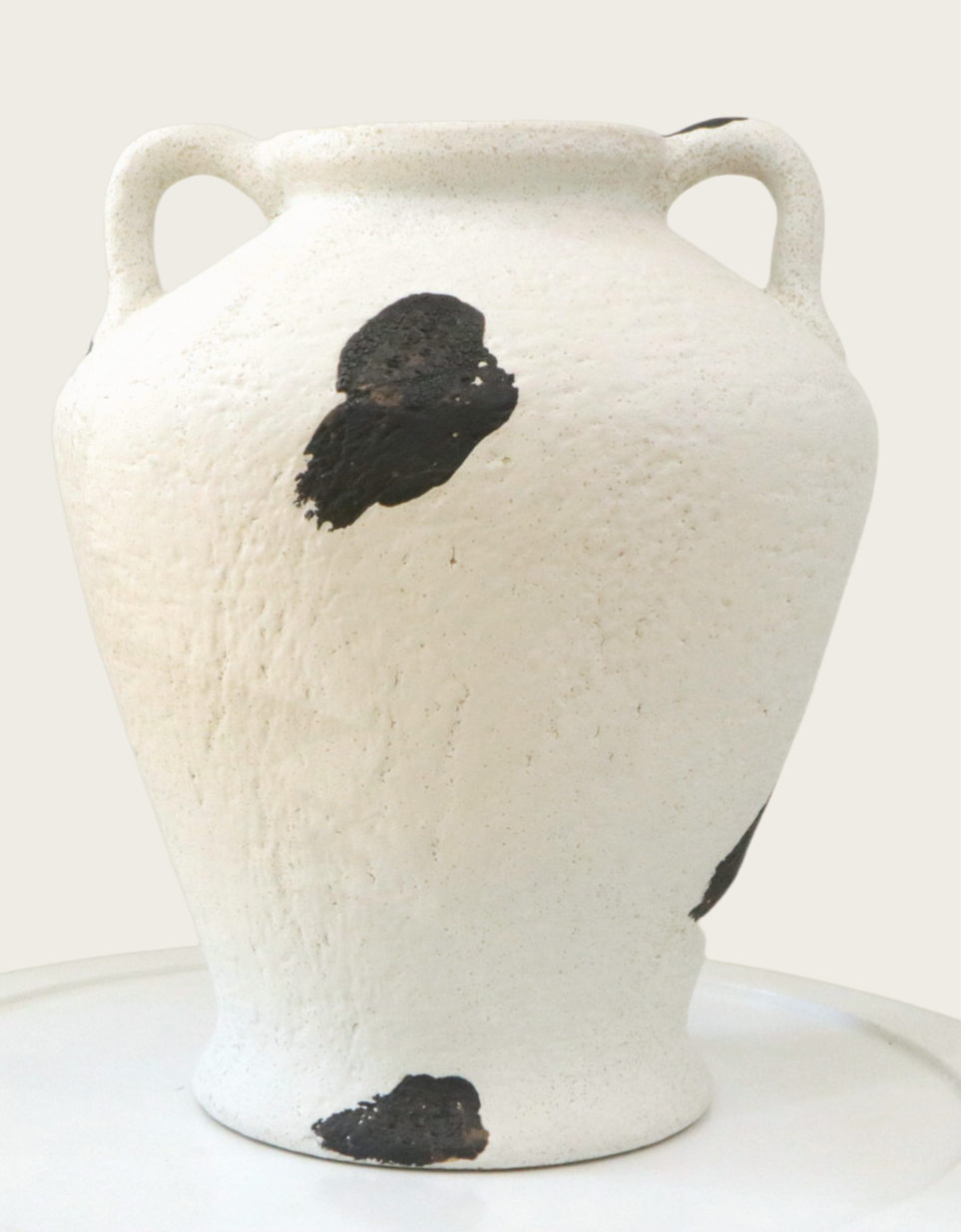 Rustic Ceramic Amphora Vase