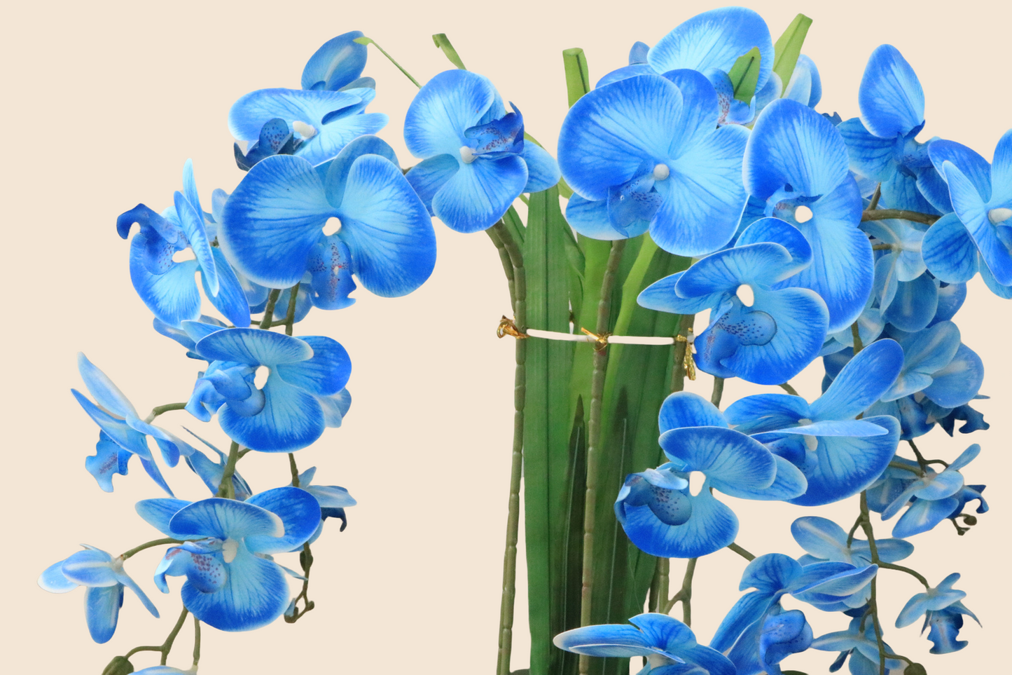 Elegant White Artificial Orchid