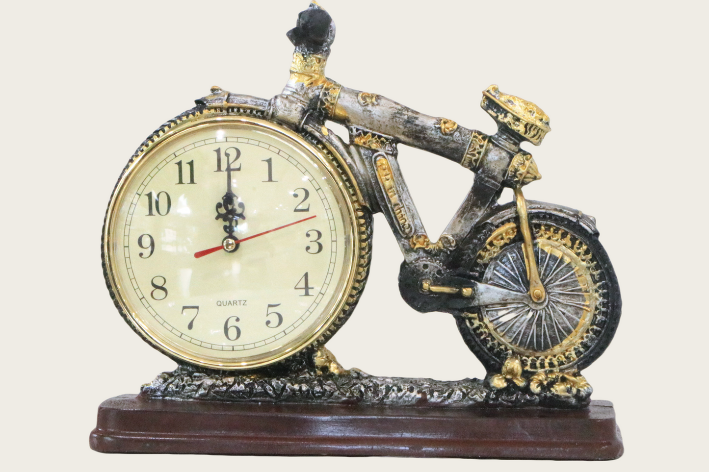Vintage Bicycle Desk Clock