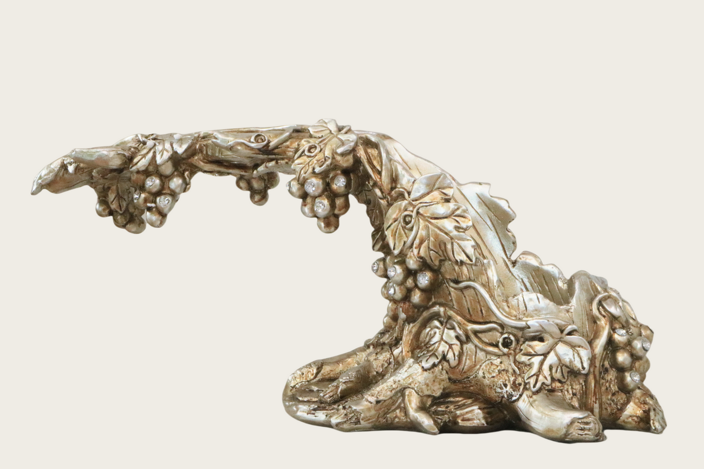 Grapevine Wine Bottle and Glass Holder