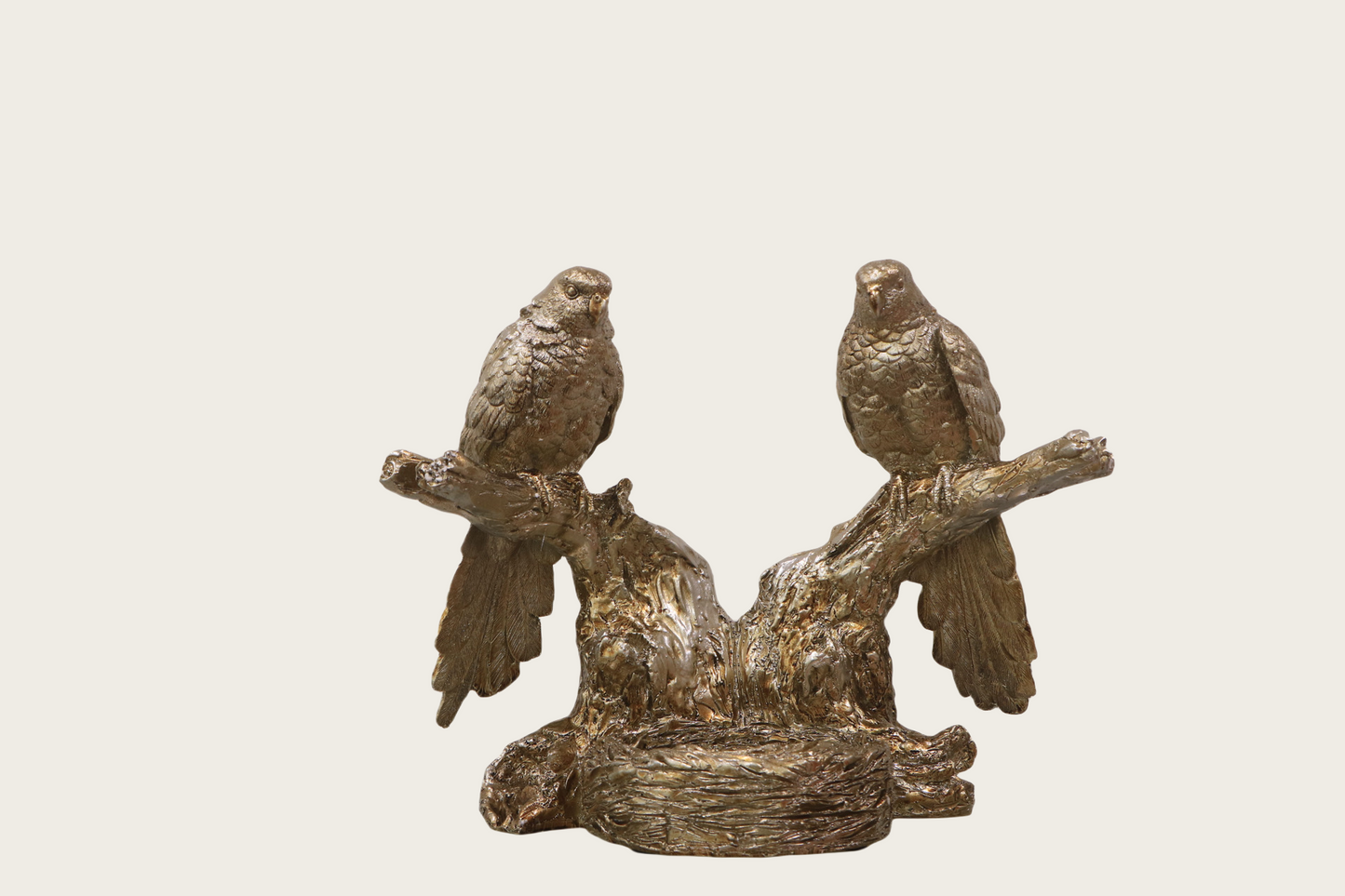 Antique Bird Wine Holder – Decorative Bottle Display Stand