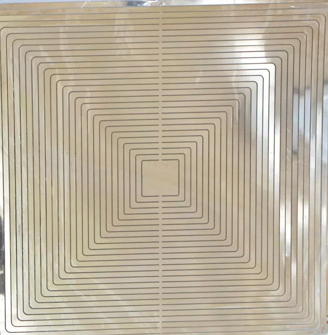 Square Kinetic Wind Spinner
