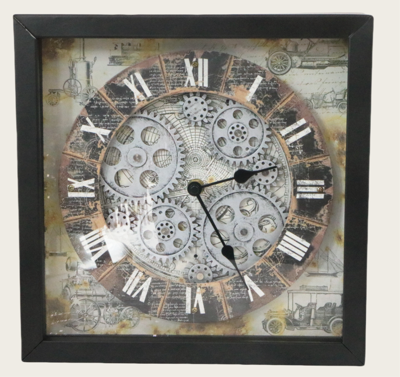 Vintage Steampunk Gear Clock