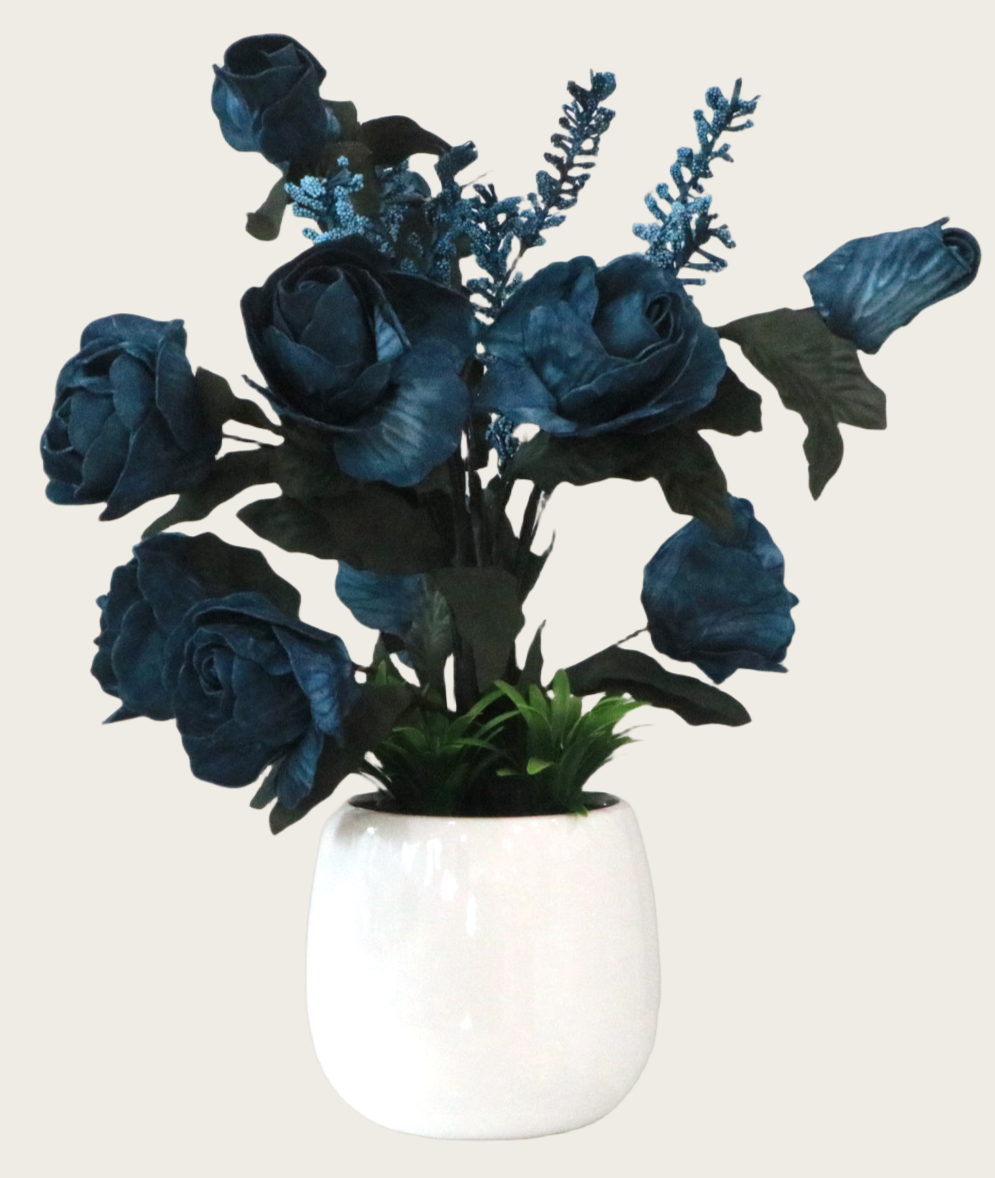 Vibrant Rose Artificial Flower