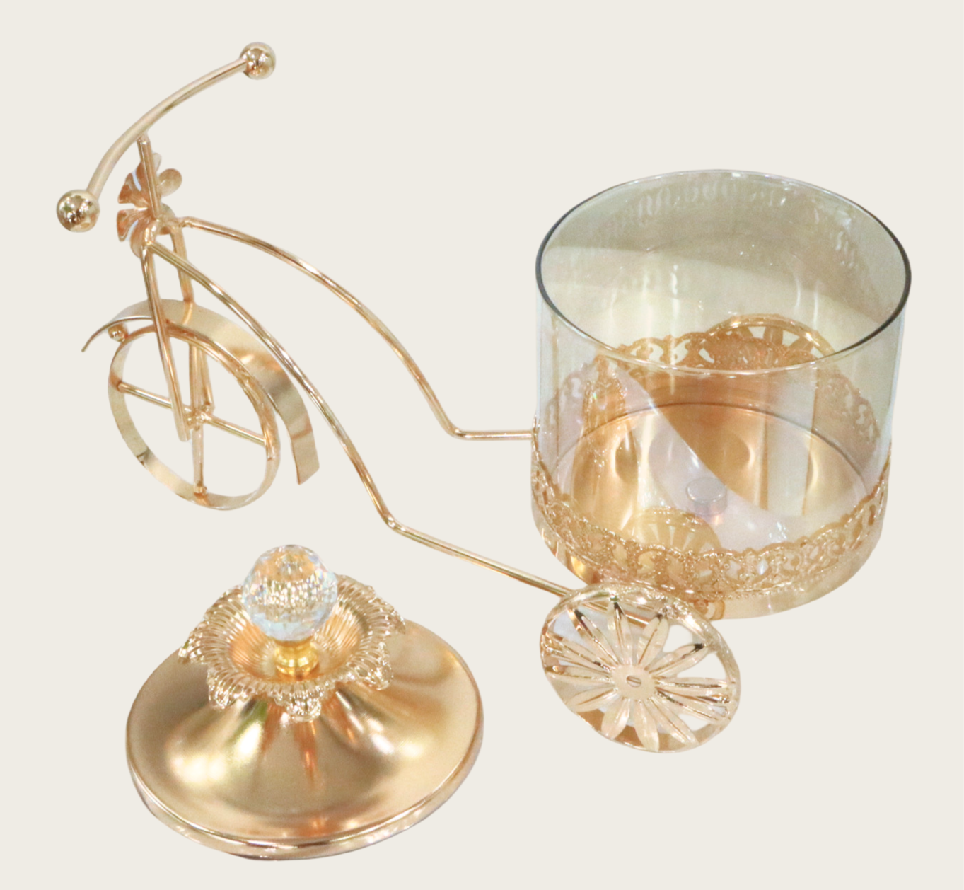 Vintage Bicycle Candy Jar