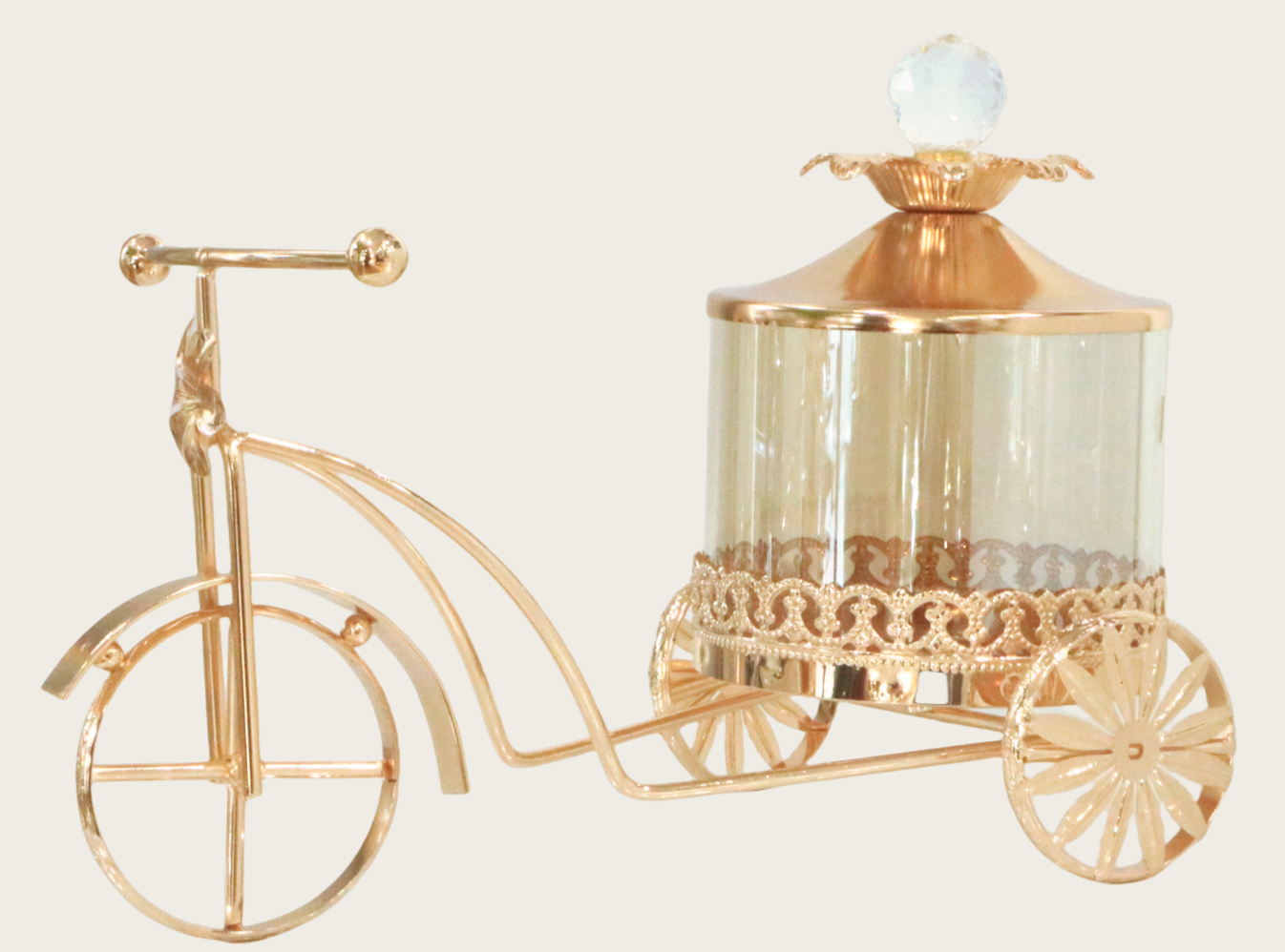 Vintage Bicycle Candy Jar